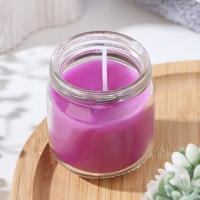 Свеча ароматическая в банке "Цветущая орхидея"