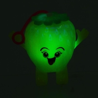 Мяч &laquo;Ягодка&raquo;, световой, с пищалкой, цвета МИКС