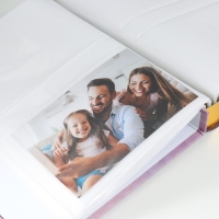 Фотоальбом на 200 фото 10х15 см "Букет цветов" МИКС 26х20,5х5,7 см