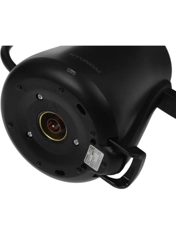 Чайник HYK-S5500 0.7л. 1000Вт черный (металл)