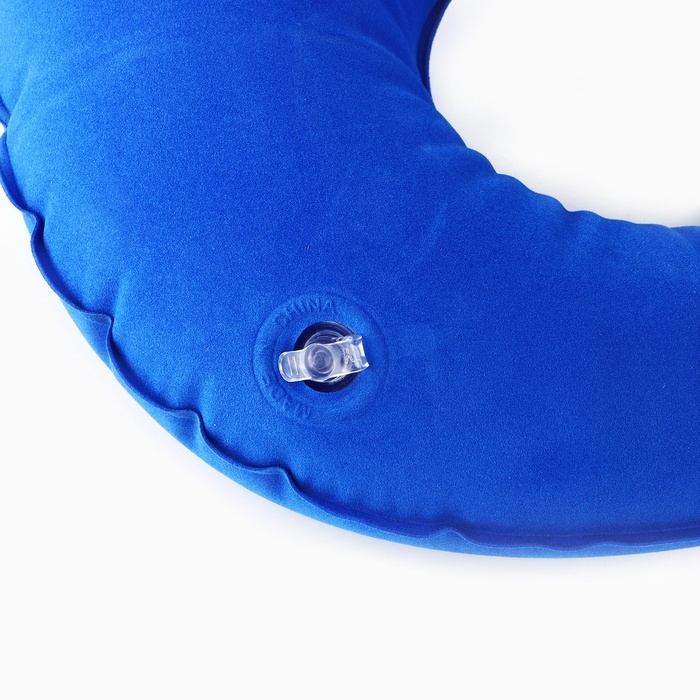Подушка для путешествий &laquo;Синий&raquo;, форма овал
