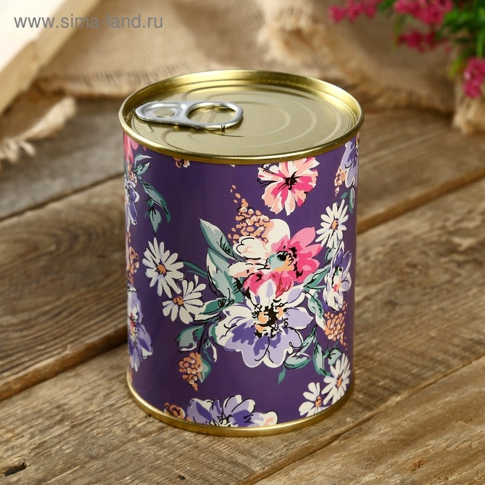 Подарочные носки в банке &laquo;Для любимой бабушки&raquo;, (внутри носки женские, цвет белый)