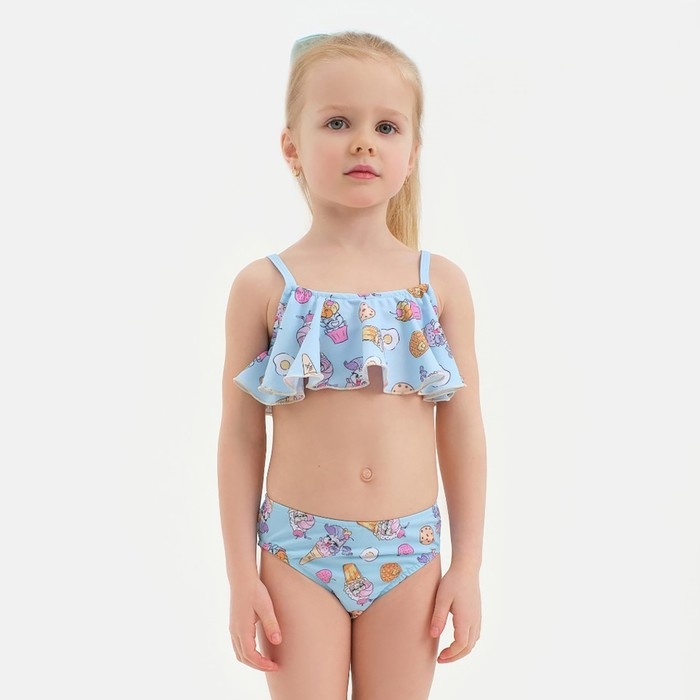 Купальник детский Мой маленький пони, рост 122-128 (34), голубой Купальник детский Мой маленький пони, рост 122-128 (34), голубой