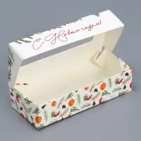 Коробка складная &laquo;Уютный год&raquo;, 17 х 7 х 4 см