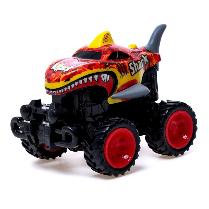 Джип инерционный &laquo;Акула&raquo;, трансформация при ударе, МИКС