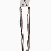 Бусы 2 нити &laquo;Трансформер&raquo; (несколько способов носки), цвет чёрно-золотой, 118 см