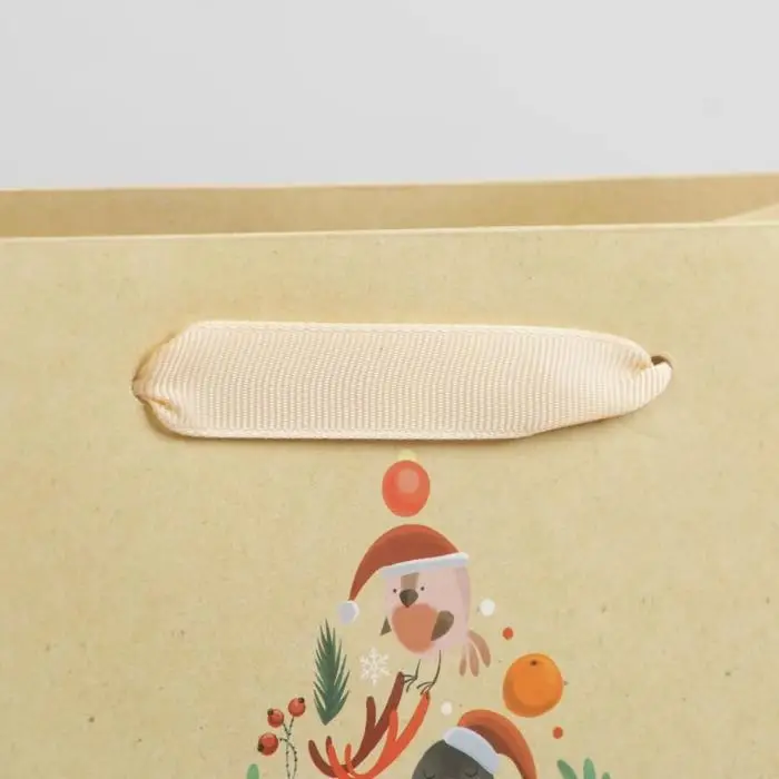 Пакет подарочный новогодний ламинированный &laquo;С Новым годом&raquo;, ML 23 х 27 х 11.5 см