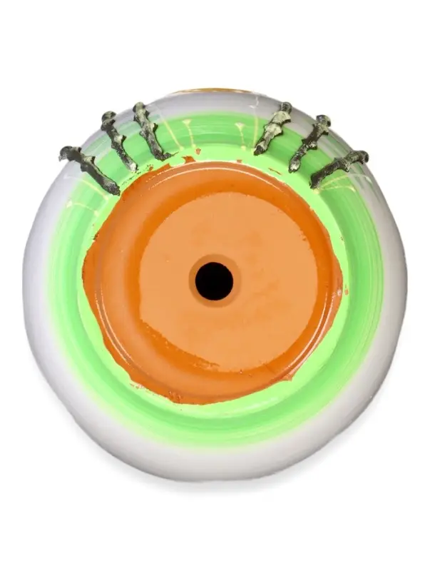 Горшок цветочный поддоном  1 л,  керамика, Азия (М)