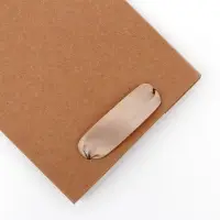 Пакет крафт без печати, 12 х 7 х 16 см 260 г/м2