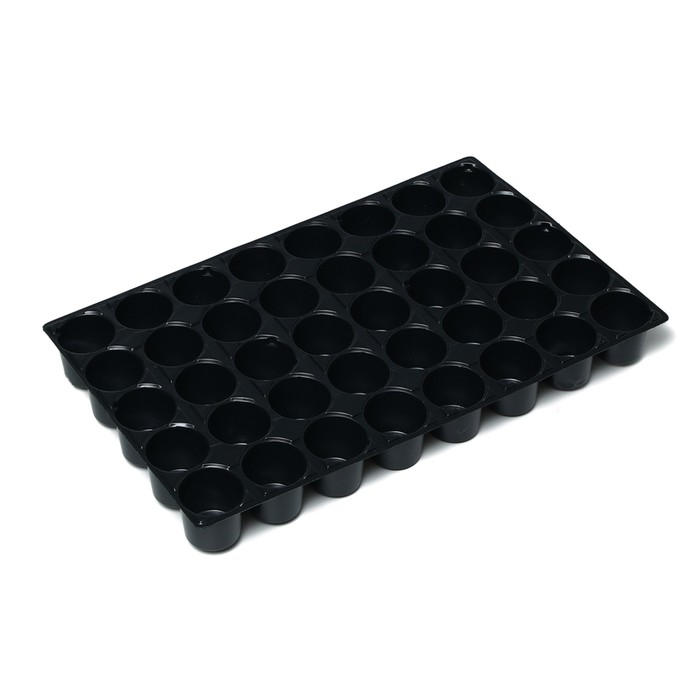 Мини-парник для рассады, 57 &times; 36 &times; 13.5 см, 1 вставка, 40 ячеек, Greengo