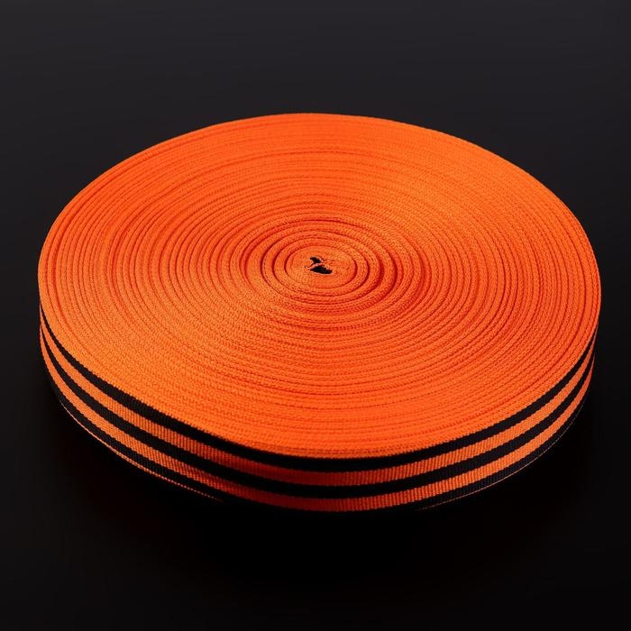 Лента &laquo;Георгиевская&raquo;, 35 мм, 100 &plusmn; 1 м