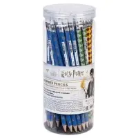 Карандаш чернографитный с ластиком, HB &laquo;Гарри Поттер&raquo;, круглый, заточенный, в пластиковой тубе