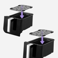 Аэрогриль электрический с 2 поддонами 9 литров 2400Вт