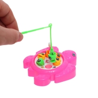 Рыбалка заводная &laquo;Черепашка&raquo;, 6 рыбок, 1 удочка, МИКС