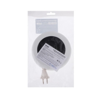 Удлинитель-рулетка Uniel, 3 розетки, 3 м, 6 А, 1300 Вт, ШВВП 2х0.75 мм2, без з/к, белый