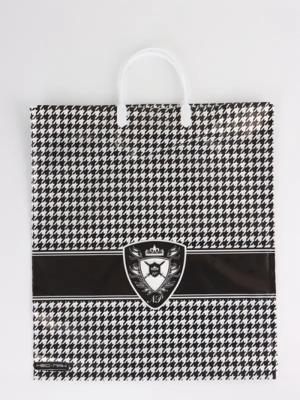 Пакет "Герб, полиэтиленовый с вырубной ручкой, пласт. 38х44 см, 90 мкм