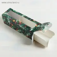 Коробка складная &laquo;Happy New Year&raquo;, 18 х 5,5 х 5,5 см