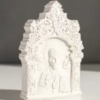 Икона с подвесом "Николай Чудотворец", размер 12х8х2 см,гипс