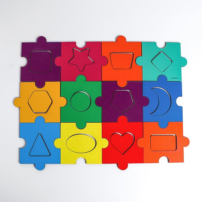 Досочки Сегена &laquo;Цвета&raquo;, пазл