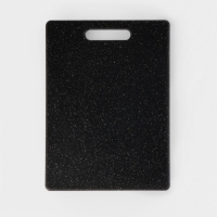 Доска разделочная Доляна &laquo;Морбио&raquo;, пластик PP, 36&times;26&times;0.7 см, чёрная