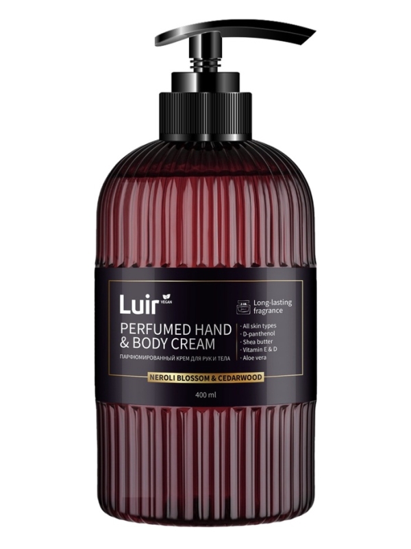Крем для рук и тела Luir парфюмированный neroli blossom-cedarwood, 400 мл Крем для рук и тела Luir парфюмированный neroli blossom-cedarwood, 400 мл