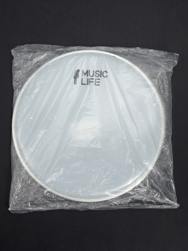 Пластик для барабана Music Life 10 дюймов, белый Пластик для барабана Music Life 10 дюймов, белый