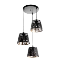 Светильник BayerLux "Чаща" 3хЕ27 40Вт черный 40х40х20-90см Светильник BayerLux "Чаща" 3хЕ27 40Вт черный 40х40х20-90см