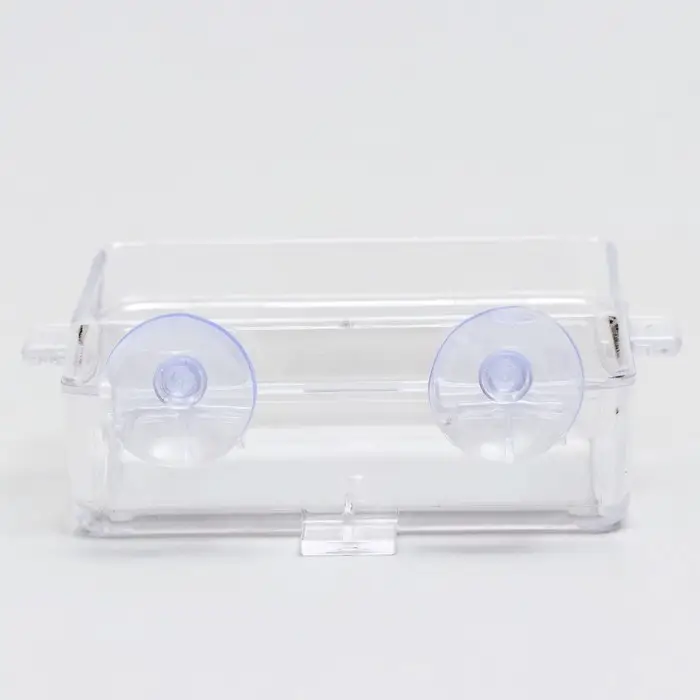 Кормушка NomoyPet для террариума на присосках, 10 х 4 х 7,5 см