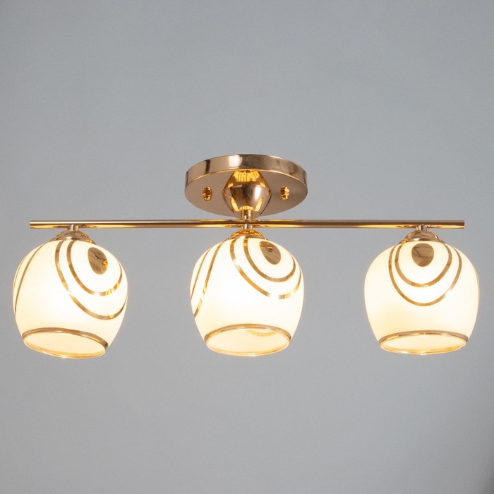 Люстра "Карри" 3х40Вт Е27 Золото МОДЕЛЬ: 2800431