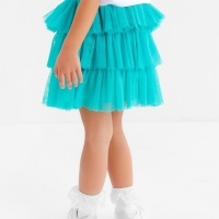 Юбка детская KAFTAN, размер 28 (86-92 см), бирюзовый