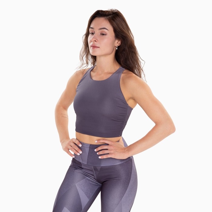 Топ женский, цвет лиловый градиент, размер 48 (L) Топ женский, цвет лиловый градиент, размер 48 (L)