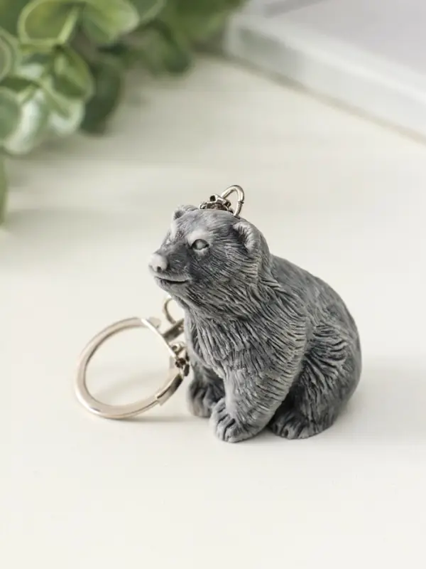 Брелок "Медвежонок сидит" 4,5 см