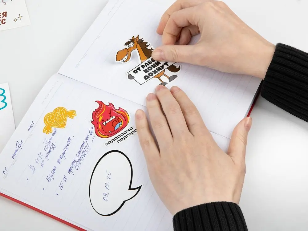 Наклейки UV-DTF Stiker Pack на заказ, S