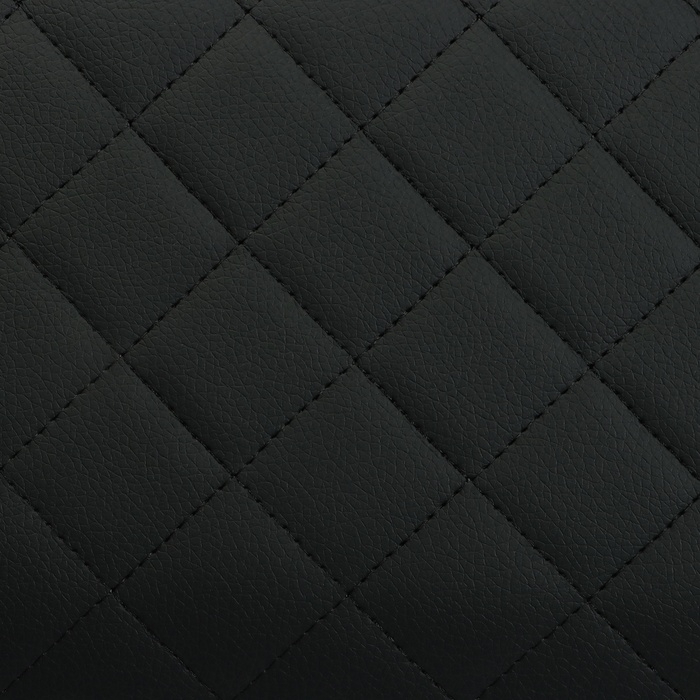 Органайзер кофр в автомобиль Cartage саквояж, экокожа стеганая, 30х30х30 см, черный