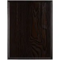 Плакетка Plaque, большая, венге с серебристой пластиной