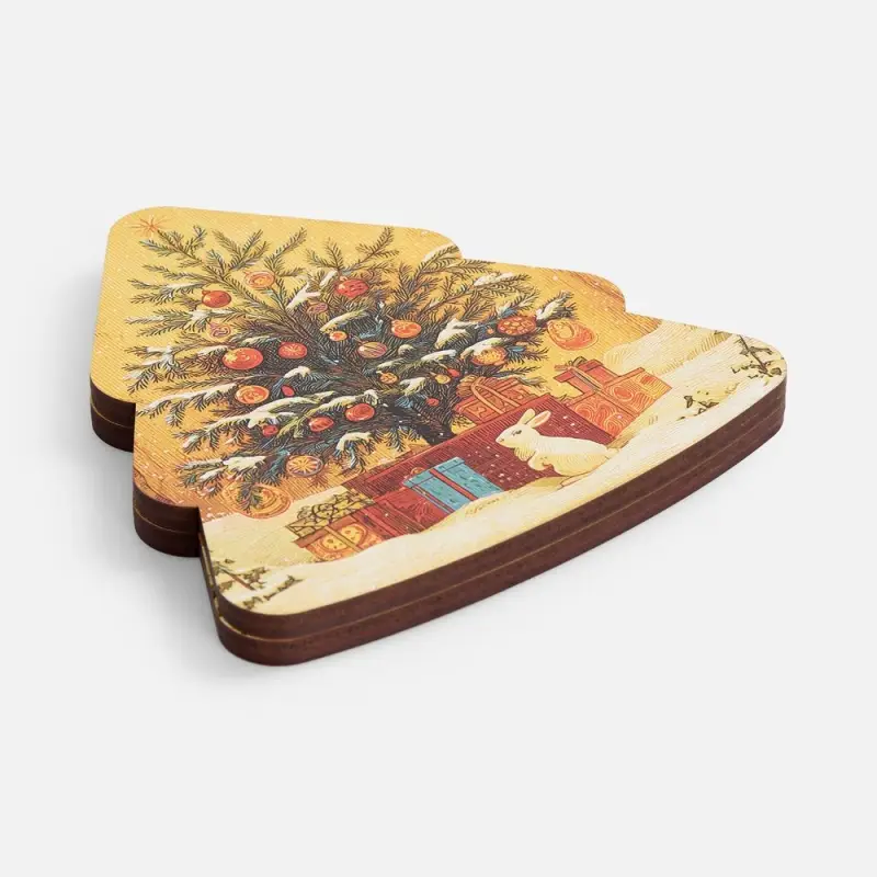 Пазл фигурный &laquo;Елочка&raquo;