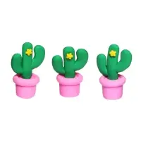 Ластик фигурный "Кактус", МИКС
