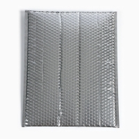 Пакет упаковочный пупырчатый, с  клапаном и клеевым слоем,32х40+4 см,п/э, 3 слоя, металлизир