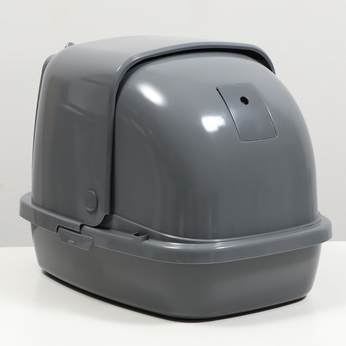 Туалет закрытый &laquo;Айша&raquo; 53 х 41 х 40 см,  серый FIX