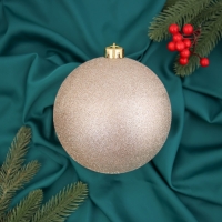 Шар пластик d-15 см "Лоуренс" золото Шар пластик d-15 см "Лоуренс" золото