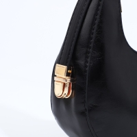 Сумка-багет на молнии, цвет чёрный Сумка-багет на молнии, цвет чёрный