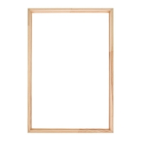 Рама для картин (зеркал) 40 х 60 см, профиль 18 х 36 мм, Liam, неокрашенное дерево (подходит для декорирования)