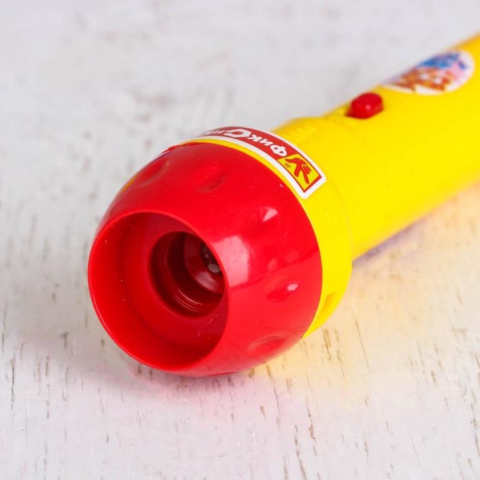 Проектор-фонарик с животными &laquo;Фиксики&raquo;, батарейки в набор не входят