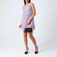 Сумка-клатч на магните, цвет чёрный