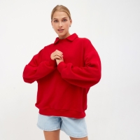 Джемпер женский MINAKU: Casual Collection цвет красный, р-р 48 Джемпер женский MINAKU: Casual Collection цвет красный, р-р 48