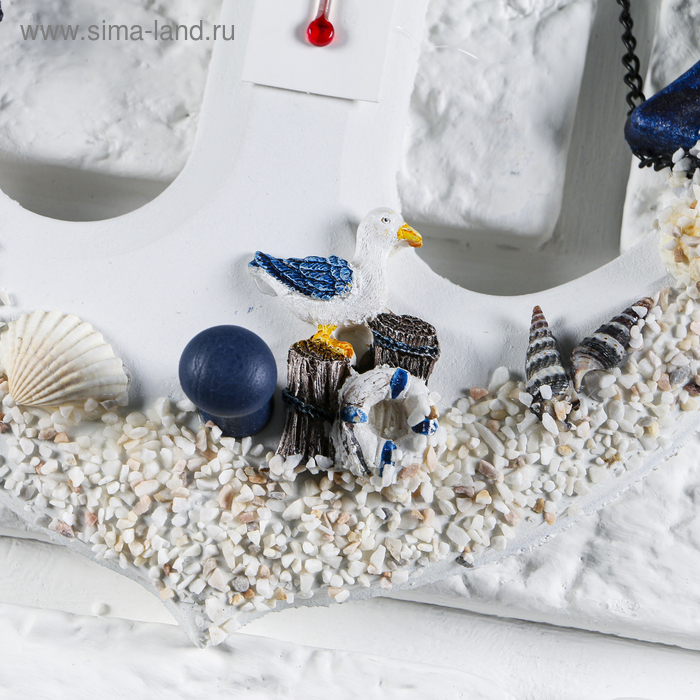 Термометр &laquo;Якорь с цепью&raquo; на стену, 17,5 х 23 х 4,5 см