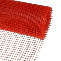 Сетка садовая, 1 &times; 20 м, ячейка ромб 15 &times; 15 мм, пластиковая, оранжевая, Greengo