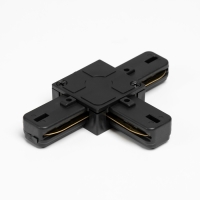 Соединитель для шинопровода T образный черный Соединитель для шинопровода T образный черный