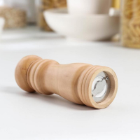 Мельница для специй Доляна &laquo;Дуновение леса&raquo;, 15&times;4,5 см, керамический механизм, цвет светлое дерево