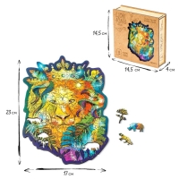 Пазл фигурный «Король лев» S Пазл фигурный «Король лев» S